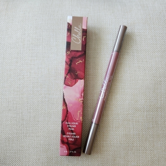 Chella Dual Liquid Eyeliner Pearl in Pearl Gray & Blue - Picture 2 of 7